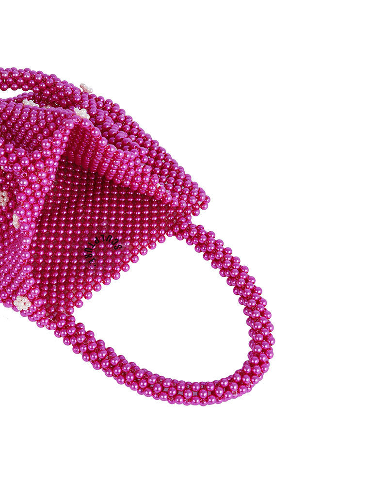PEARL DETAILED HAND BEADED BAG