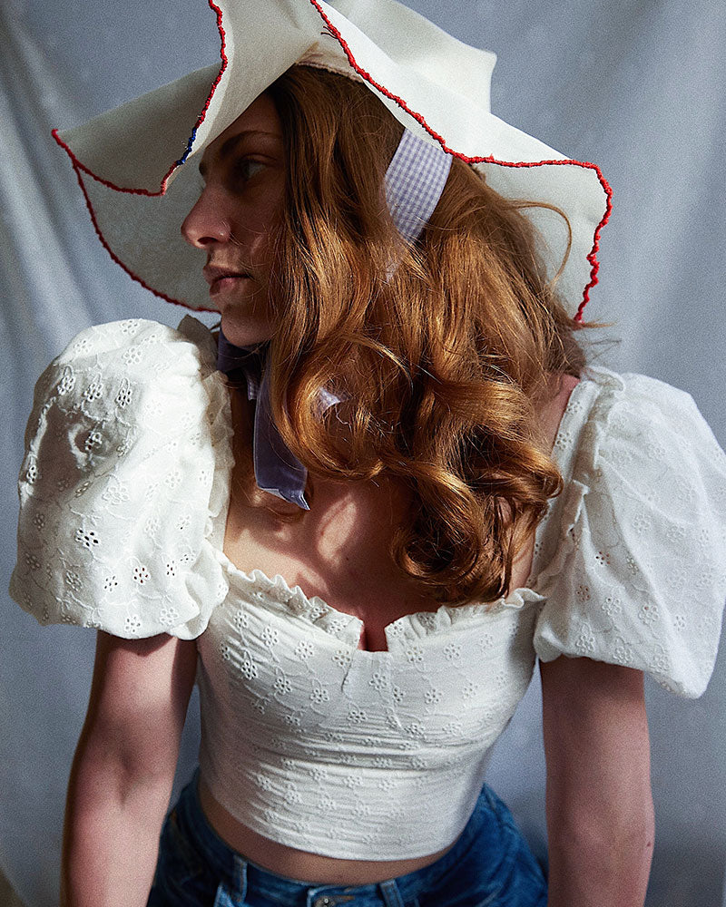 RIBBON DETAILED SILK HAT