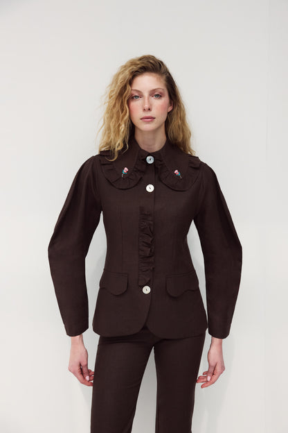 KETEN CAPRI PANTOLON