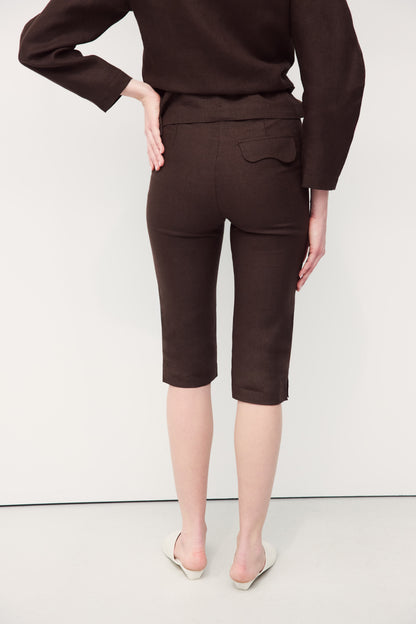 KETEN CAPRI PANTOLON