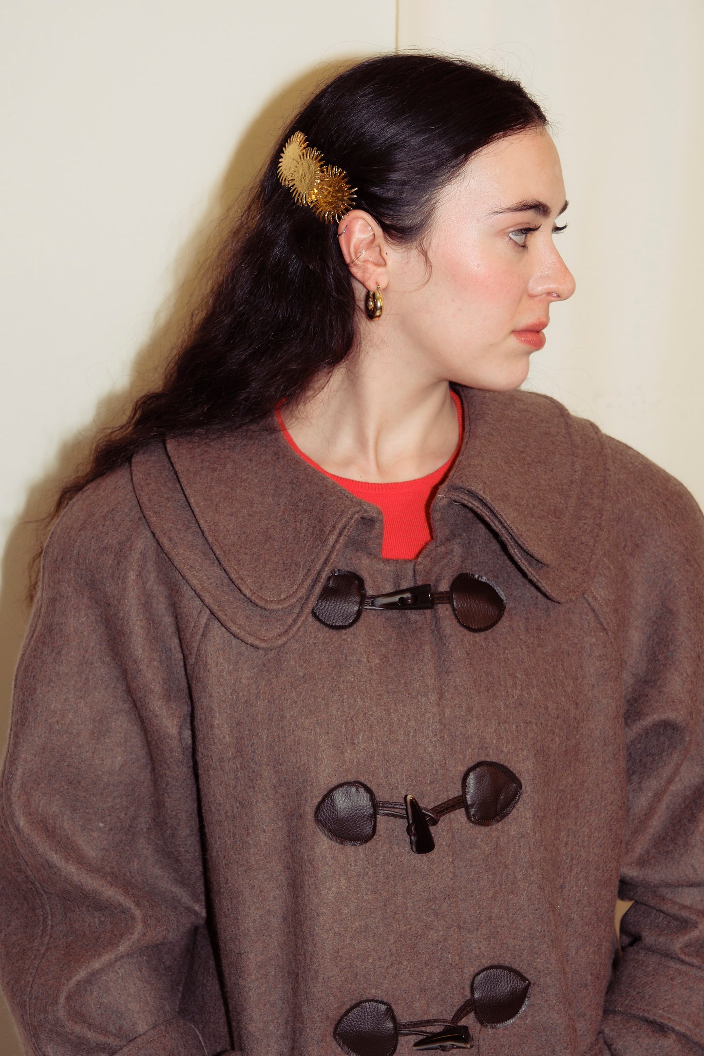 TYCHE YÜNLÜ KAŞE MANTO