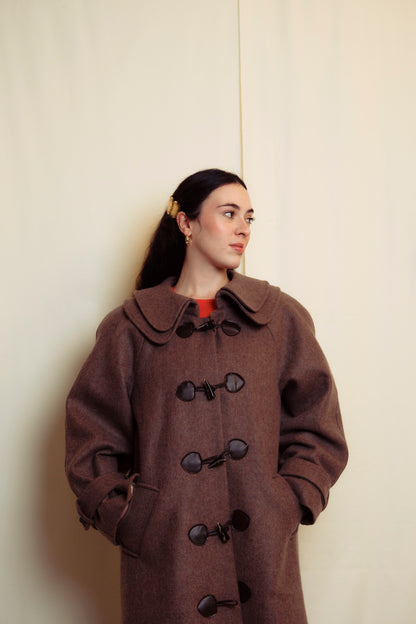 TYCHE YÜNLÜ KAŞE MANTO