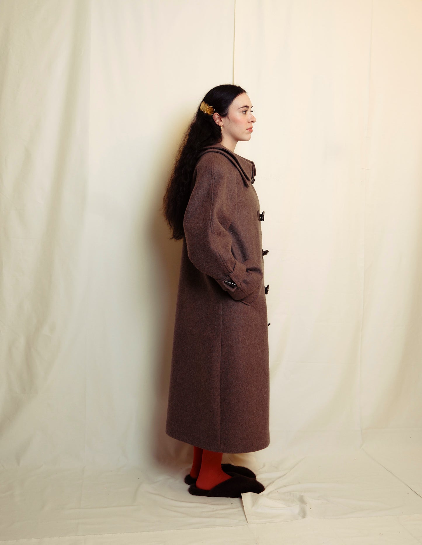 TYCHE YÜNLÜ KAŞE MANTO