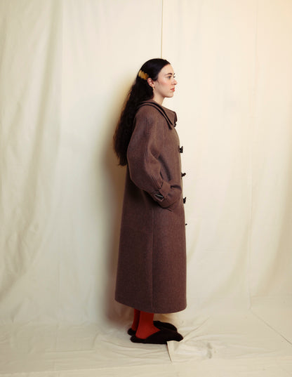 TYCHE YÜNLÜ KAŞE MANTO