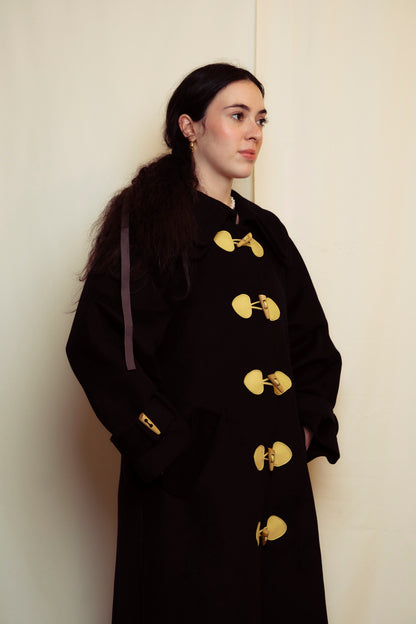 TYCHE YÜNLÜ KAŞE MANTO